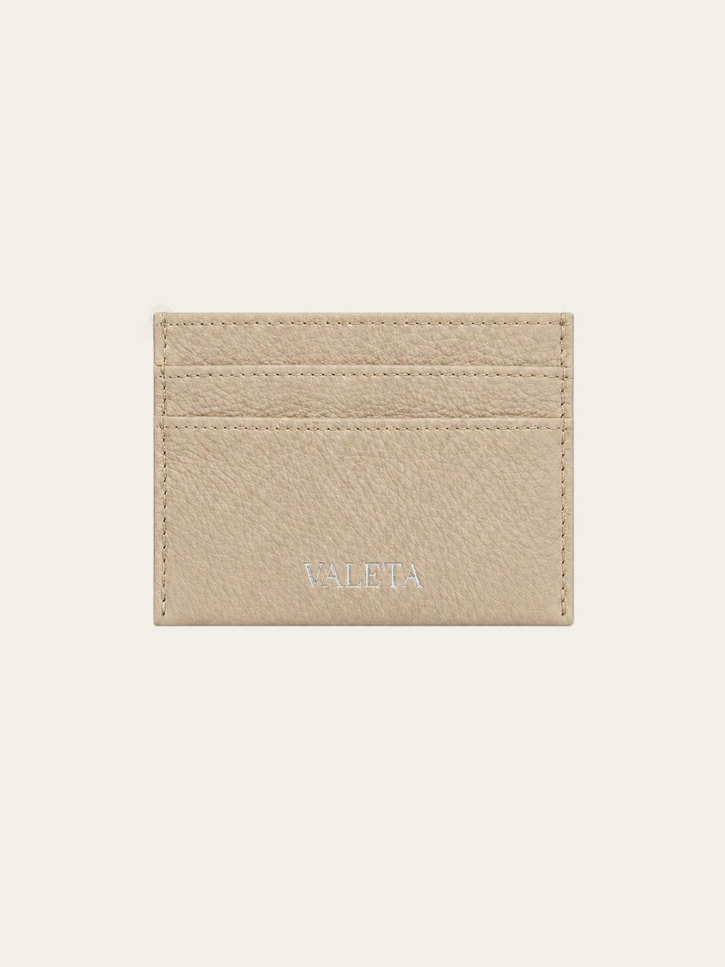 Kaarthouder Beige - Voorkant