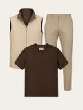 Bundel Beige - T-shirt voorkant