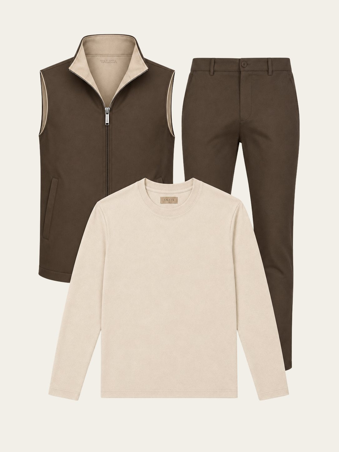 Bundel Bruin - Longsleeve voorkant