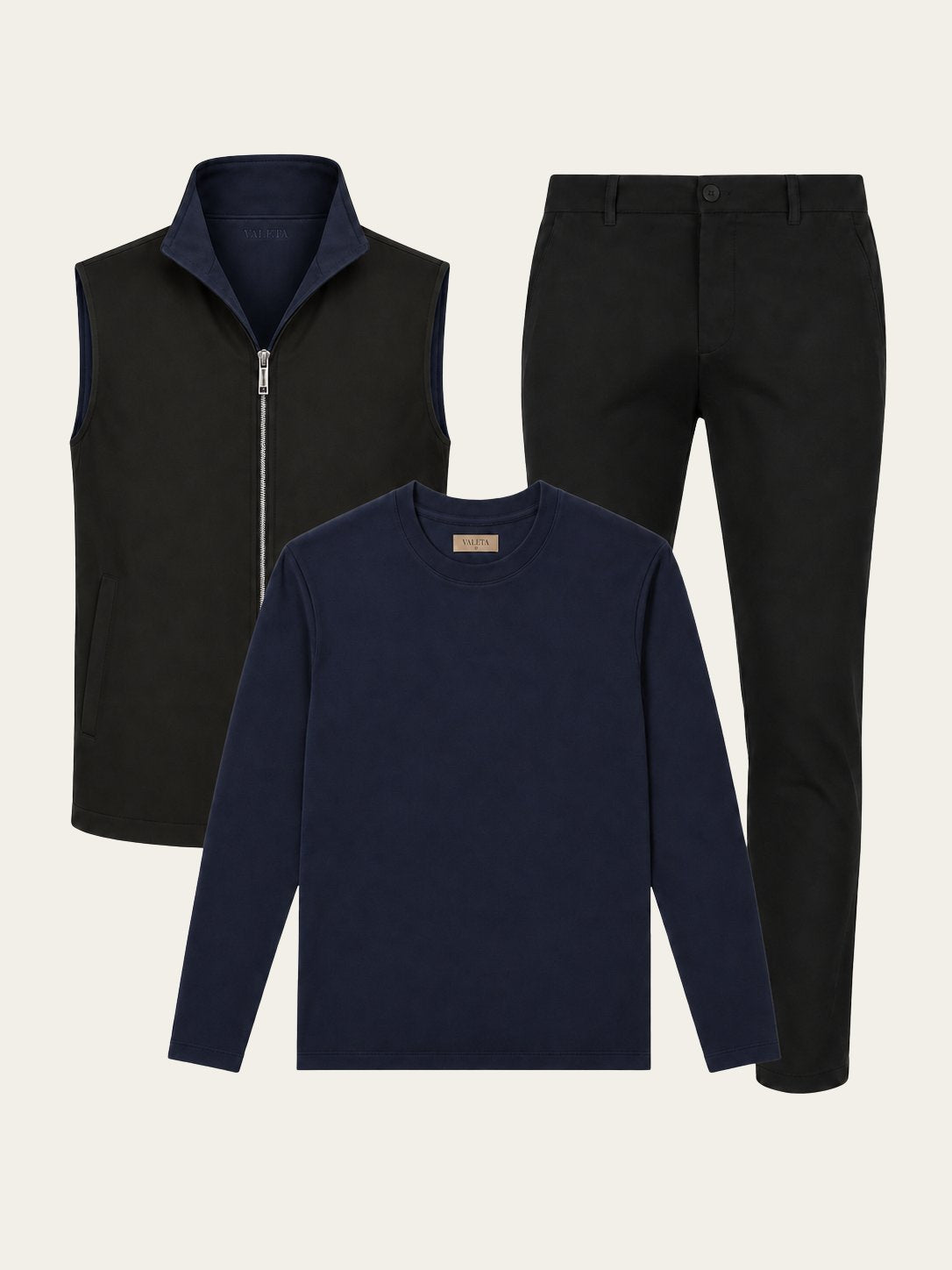 Bundel Zwart - Longsleeve voorkant