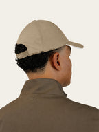 Baseball Pet - Beige model achterkant