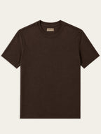 Mercerized T-shirt - Bruin