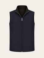Reversible Bodywarmer - Black/Navy front, navy side