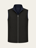 Reversible Bodywarmer - Black/Navy front, black side