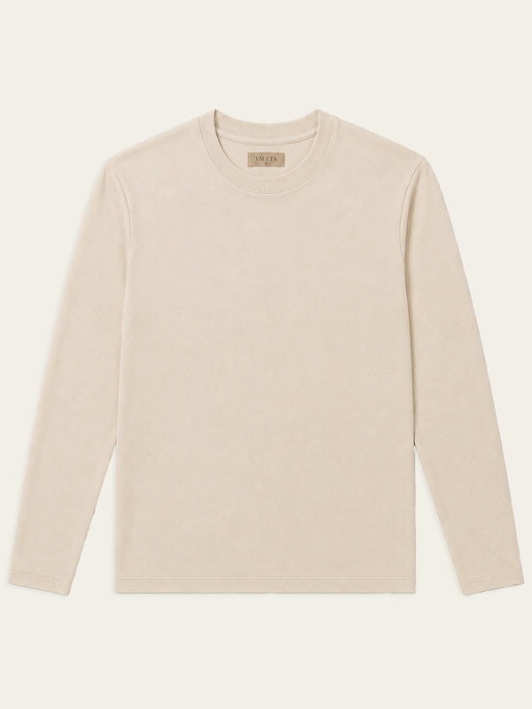 Mercerized Longsleeve - Beige