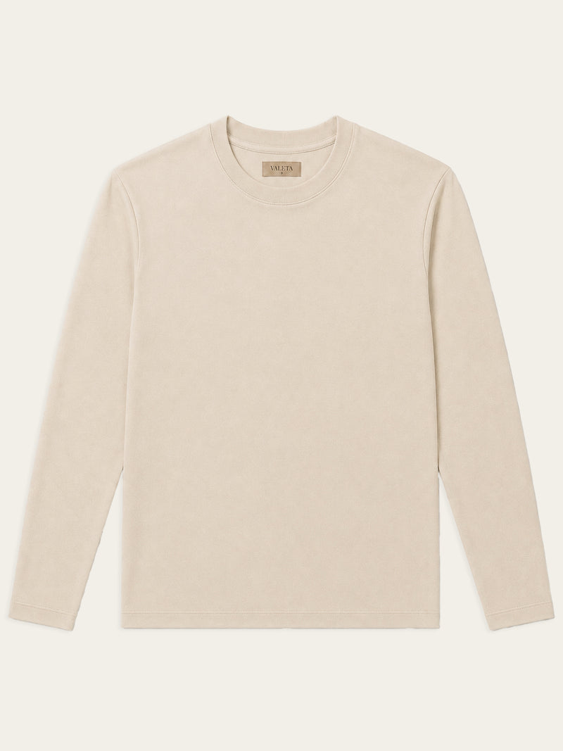 Mercerized Longsleeve - Beige