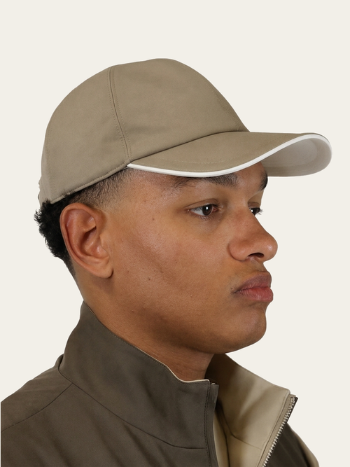 Baseball Pet - Beige model voorkant