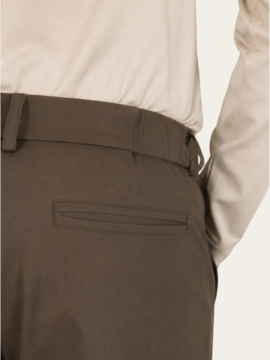 Trouser Bruin - Zak